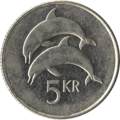 5 Krónur Magnetic back