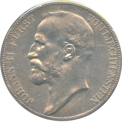 5 Kronen - Johann II front