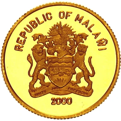 5 Kwacha Wildlife of Africa front