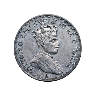 5 Lire - Vittorio Emanuelle III Trial front