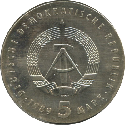 5 Mark Carl von Ossietzky front