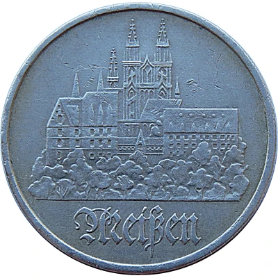 5 Mark City of Meißen back