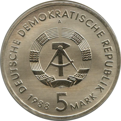 5 Mark City of Rostock front