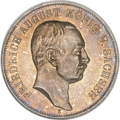 5 Mark - Frederick August III front