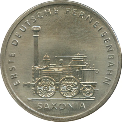 5 Mark Saxonia Locomotive back