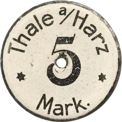 5 Mark - Thale am Harz ND front