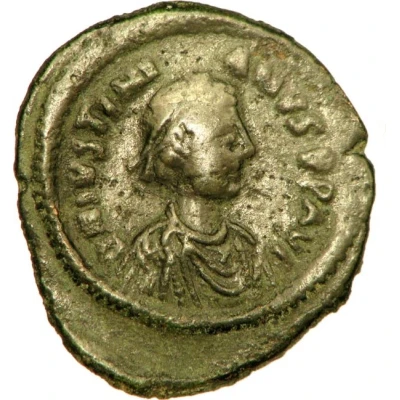 5 Nummi - Justinian I Constantinopolis; Large Module ND front