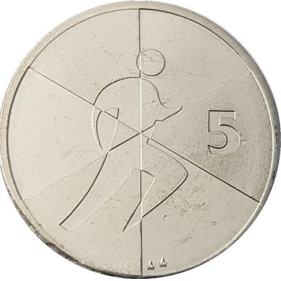 5 Pence - Elizabeth II 2019 Island Games back