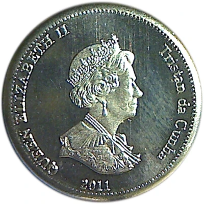 5 Pence - Elizabeth II front