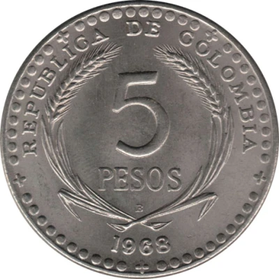 5 Pesos Int. Eucharistic Congress front