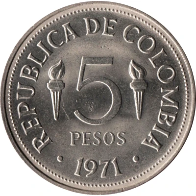 5 Pesos Pan-American Games front