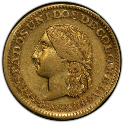 5 Pesos front