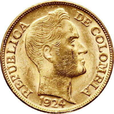 5 Pesos front