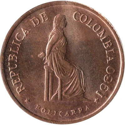 5 Pesos front