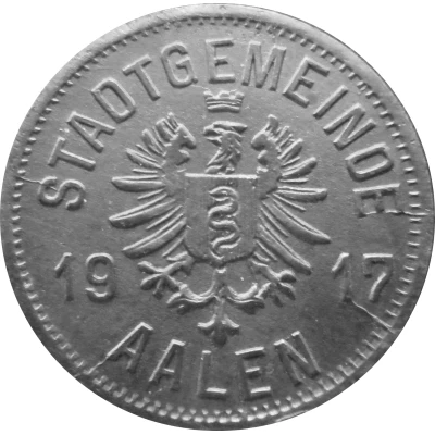 5 Pfennigs - Aalen front