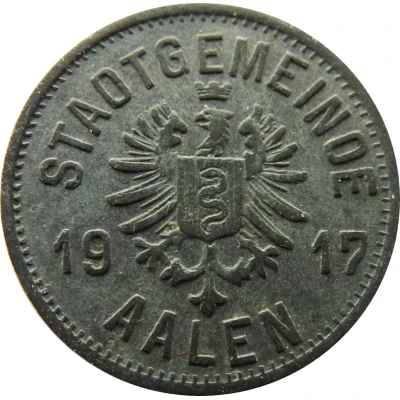 5 Pfennigs - Aalen front