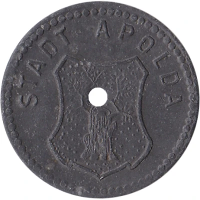 5 Pfennigs - Apolda front