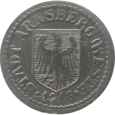 5 Pfennigs - Arnsberg front