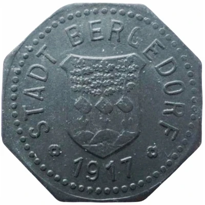 5 Pfennigs - Bergedorf front