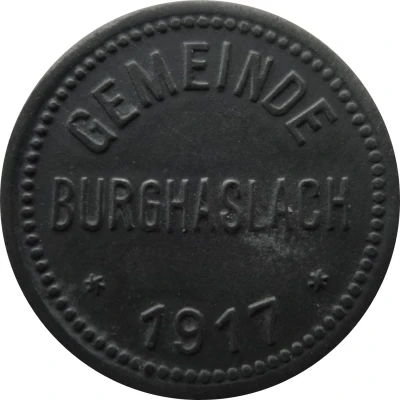 5 Pfennigs - Burghaslach front