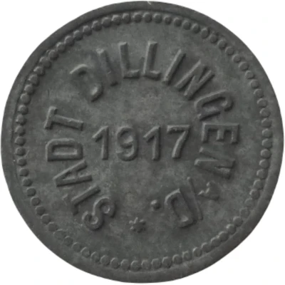 5 Pfennigs - Dillingen front