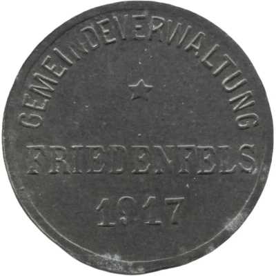 5 Pfennigs - Friedenfels front