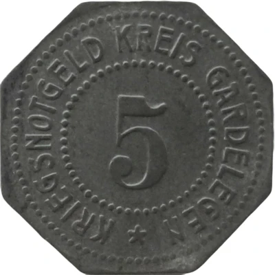 5 Pfennigs - Gardelegen ND front