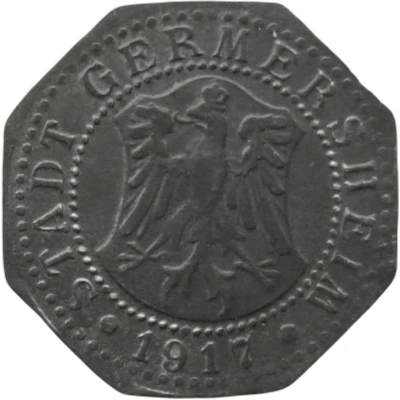 5 Pfennigs - Germersheim front