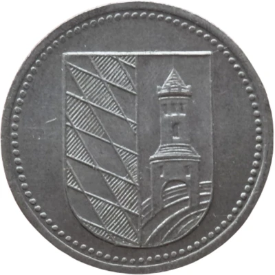 5 Pfennigs - Günzburg back