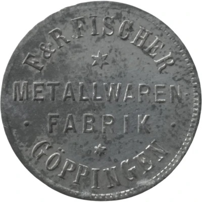 5 Pfennigs - Göppingen (F. and R. Fischer Metallwarenfabrik) ND front