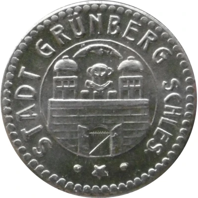 5 Pfennigs - Grünberg front