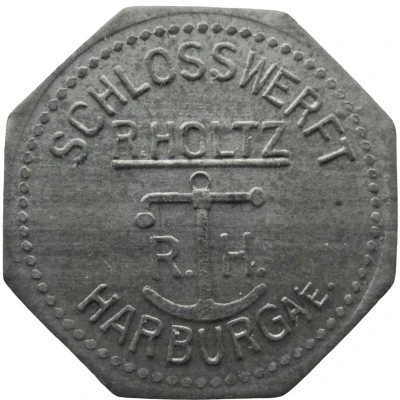 5 Pfennigs - Harburg (Schlosswerft R. Holtz) ND front