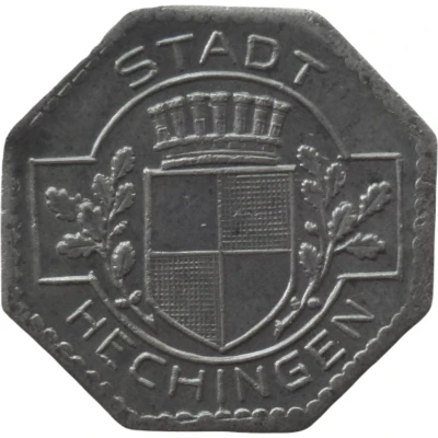 5 Pfennigs - Hechingen front