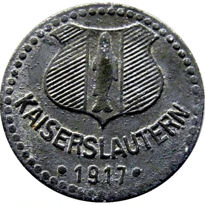 5 Pfennigs - Kaiserslautern front