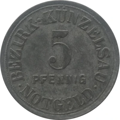 5 Pfennigs - Künzelsau front