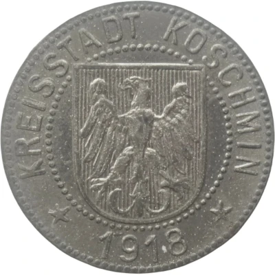 5 Pfennigs - Koschmin front