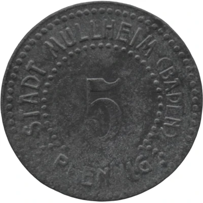 5 Pfennigs - Müllheim ND front