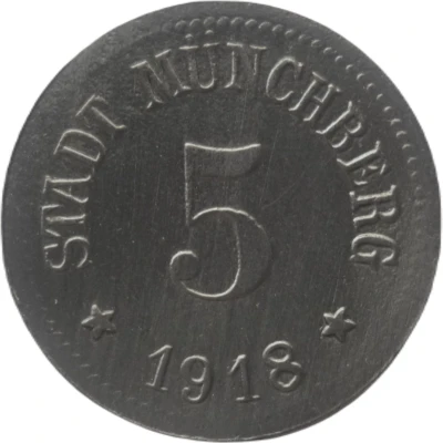 5 Pfennigs - Münchberg front