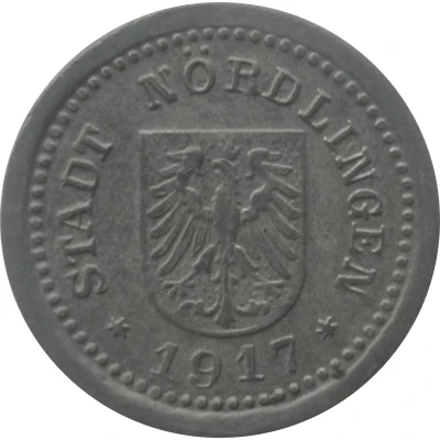 5 Pfennigs - Nördlingen front