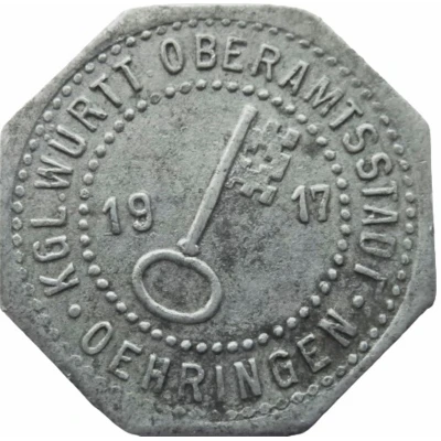 5 Pfennigs - Oehringen front