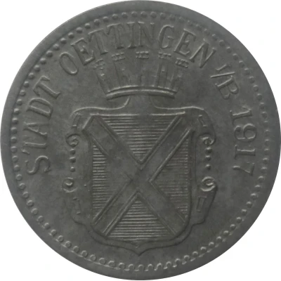 5 Pfennigs - Oettingen front