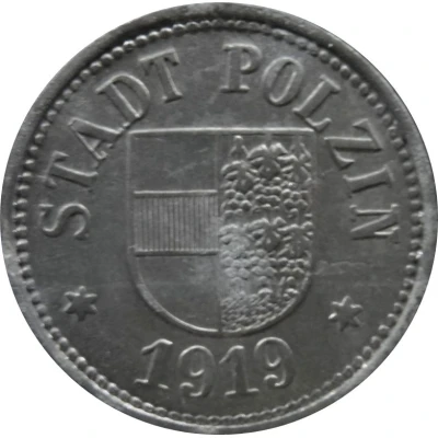 5 Pfennigs - Polzin front