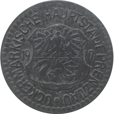 5 Pfennigs - Prenzlau front