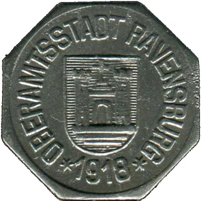 5 Pfennigs - Ravensburg front