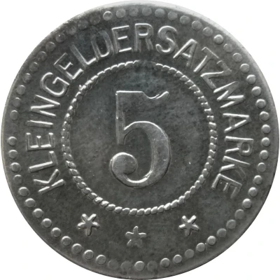 5 Pfennigs - Salzungen back