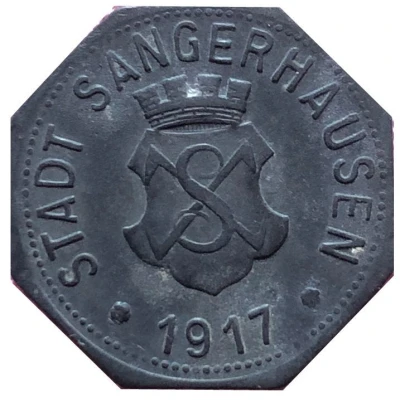 5 Pfennigs - Sangerhausen front