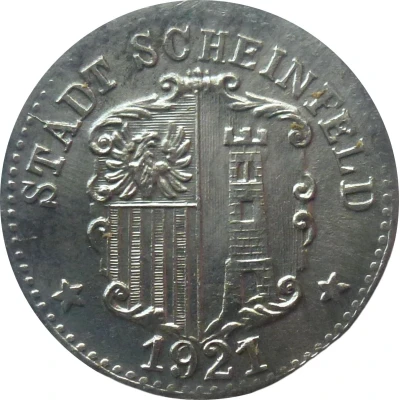 5 Pfennigs - Scheinfeld front