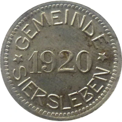 5 Pfennigs - Siersleben front