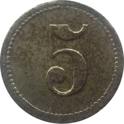 5 Pfennigs - Sonthofen back