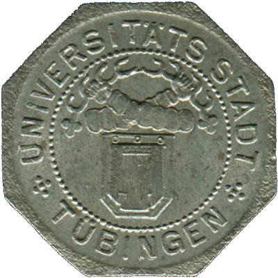 5 Pfennigs - Tübingen front